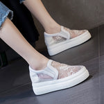Breathable Mesh Slip-On Women Shoes