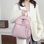 Oxford Cloth Women Backpack