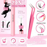 D-Curl Thick False Eyelashes Book DIY Segmented Lashes
