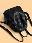 Genuine Leather Women Backpack