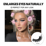 Thick-styled one-piece false lashes