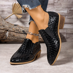 Elegant Medium Heel Slip-On Women Shoes