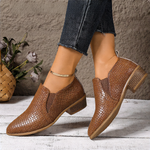 Elegant Medium Heel Slip-On Women Shoes