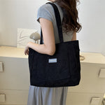 Corduroy Messenger Bag for Women