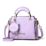 Solid Colour Shoulder Bags Bags Women Fashion Simple Women Bags Handbags