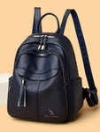 Genuine Leather Women Backpack