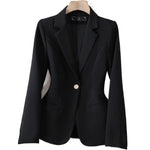 Elegant Waist-Cinching Blazer Jacket