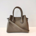 Genuine Leather Women Crossbody Bucket Bag
