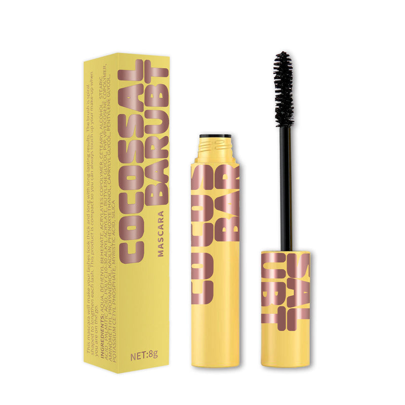 BARUBT Long-lasting Waterproof Mascara for Curly and Thick Lashes